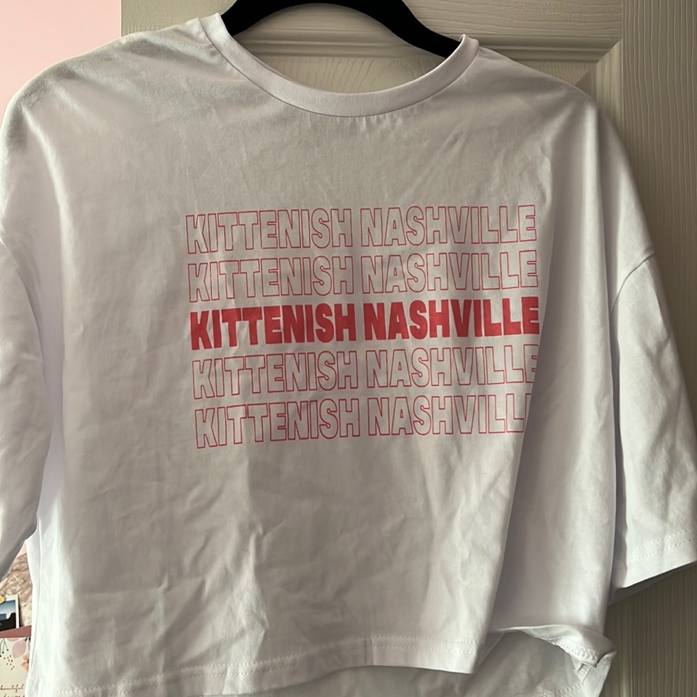 Kittenish tee shirt